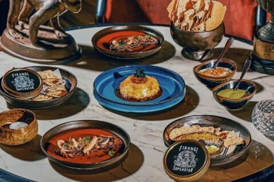 A menu curated by Chef Raj Kumar.