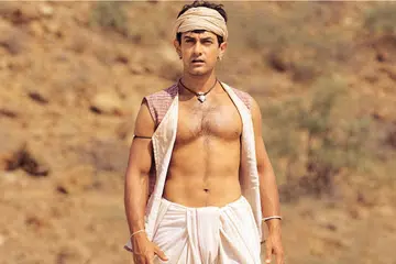  Film still from the 2001 Oscar-nominated Hindi film Lagaan.