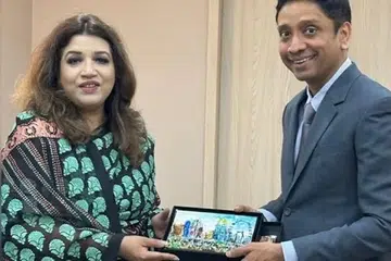 The two ministers reaffirmed the respective countries’ commitment to improving the well-being of migrant workers, such as better housing standards and healthcare access.