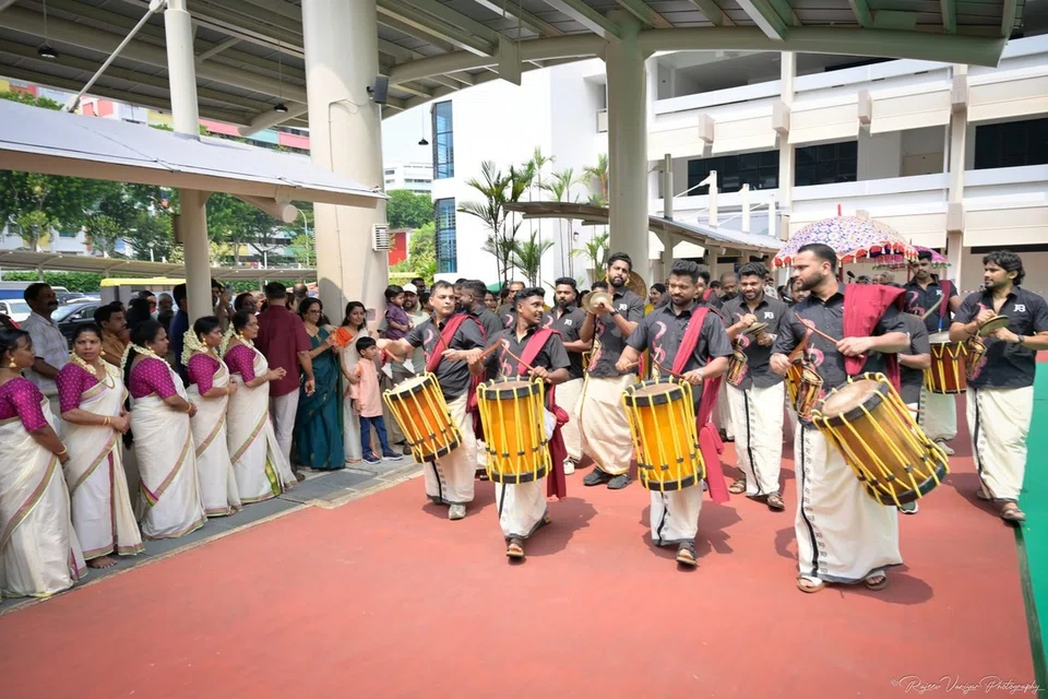 From thunderous chenda beats to graceful Thiruvathira and Mohiniyattam performances, the full-day celebration brought together Malayalees and Singaporeans from different backgrounds, recreating the atmosphere and nostalgia associated with Kerala’s biggest festival.