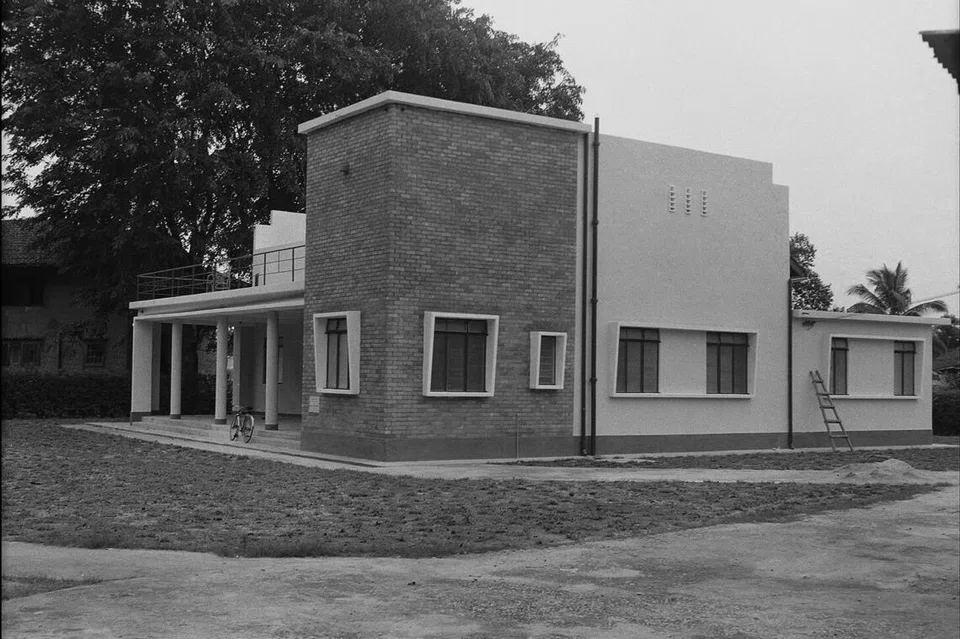 The old clubhouse in Moulmein Road.