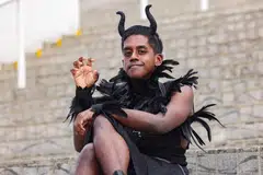 Mr Sharan Prasad is one of the Little Monsters tabla! interviewed at National Stadium on May 19.