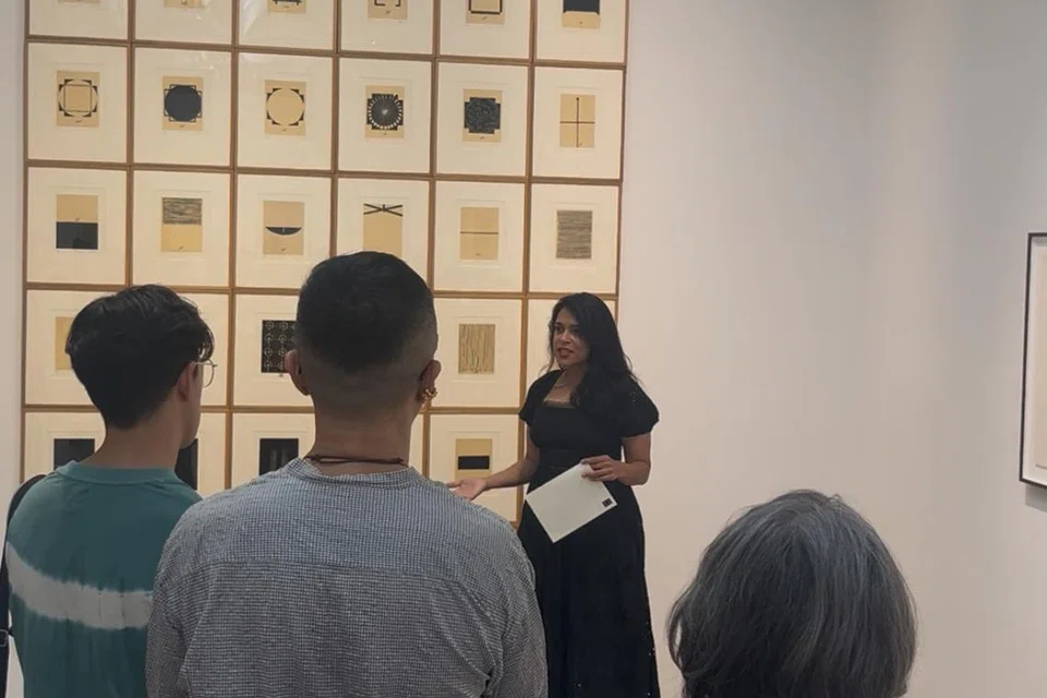 Ms Sarah Burney, the curator of the exhibition, worked as Zarina’s studio manager in New York for over six years.