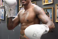 Ex-offender Sham Raaj Elansharan who has started a muay thai gym.