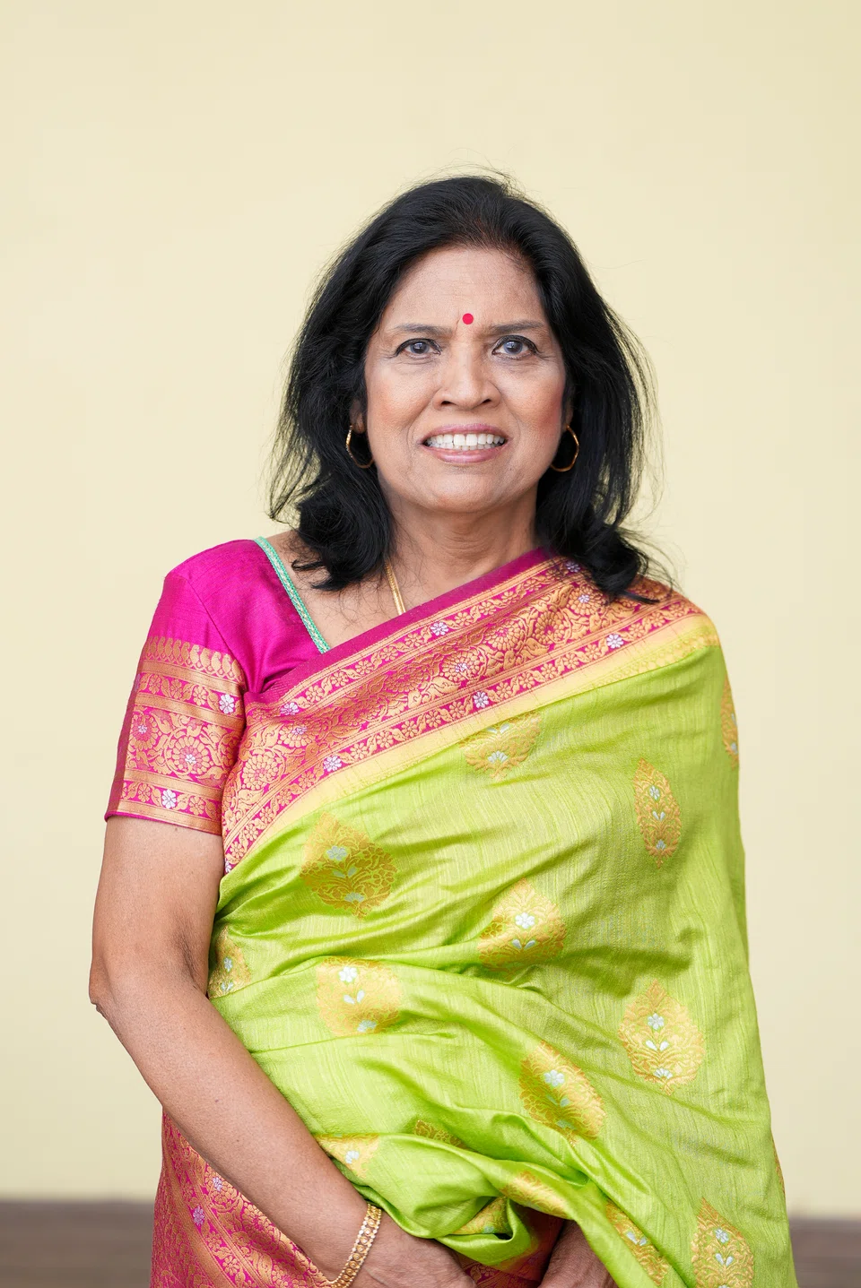 Lifetime Achievement Award recipient, St. Hilda’s Primary School Tamil teacher, Mrs Mahadevi Balasundaram, 68.