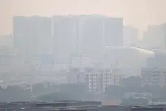 The National Environment Agency said that with the prevailing winds expected to blow from the south-east or east-south-east, the 24-hour PSI is forecast to be in the “high moderate to mid unhealthy” range.