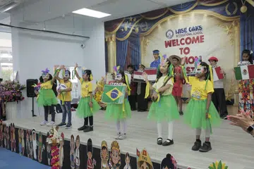 Students performed skits, vocal performances, and dances that celebrated various cultures and traditions.