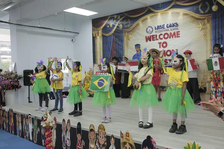 Students performed skits, vocal performances, and dances that celebrated various cultures and traditions.