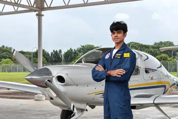 Avanish Anand attained his private pilot licence at just 18 years old.