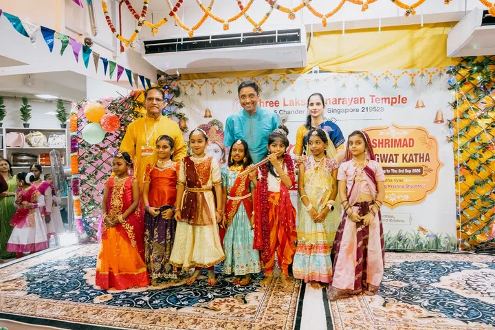 Minister of State for Culture, Community and Youth, and Manpower Dinesh Vasu Dash was the guest of honour at both celebrations.