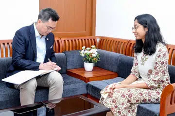 Consul-General Edgar Pang and Consul Vaishnavi Vasudevan’s visit to Vikram Sarabhai Space Centre, 6 August 2024, Trivandrum.