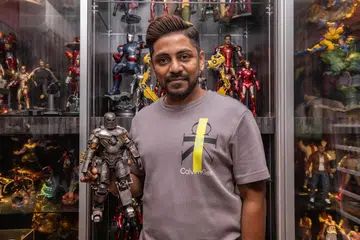 Mohammad Nasir has a Marvel figurine collection at home worth over $60,000