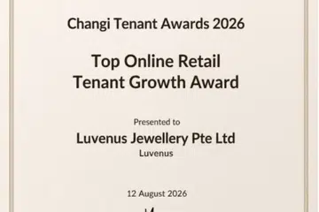 Latest award marks third recognition from Changi Airport over 14 years
