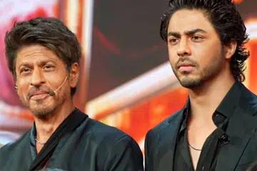 Aryan Imitates Dad in BTS Clip