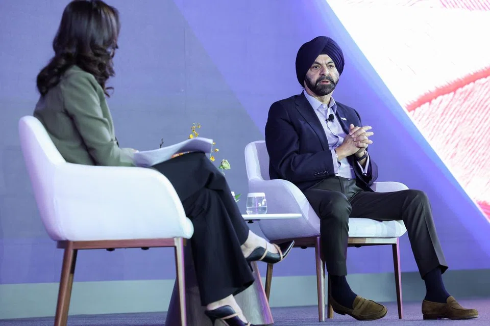 “I’m an eternal optimist,” Mr Ajay said about building employment in developing nations.