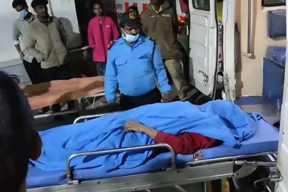 Death of a woman during a stampede outside the theatre on Wednesday night.