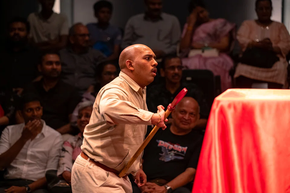 SRS Maheshwaran as Susai delivered an energetic performance.
