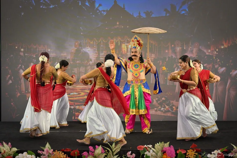 A dance-drama production featuring King Mahabali.