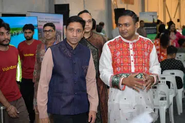 Minister of State Dinesh Vasu Dash attended the inauguration as guest of honour.