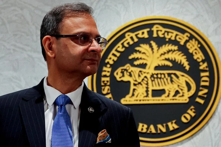 RBI Governor Sanjay Malhotra attends a press conference after a monetary policy review in Mumbai, India, August 5, 2026.