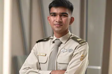 LTA Aryan Vinayak Gupta was awarded the SAF Merit Scholarship.