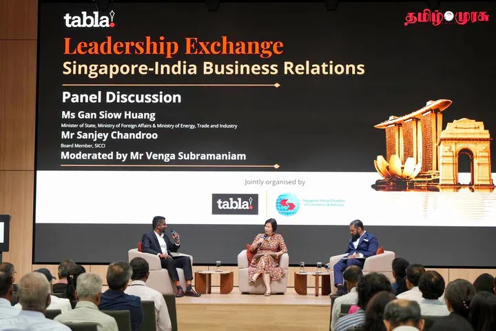 The inaugural tabla! Leadership Exchange Series, in partnership with the Singapore Indian Chamber of Commerce and Industry (SICCI), on Oct 21, 2026.