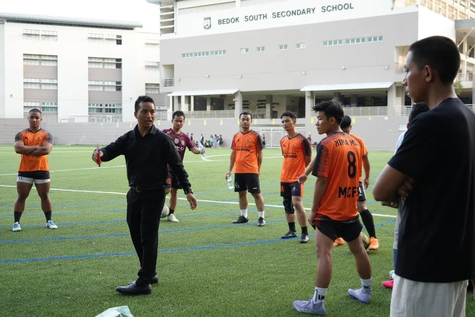 Mr William coached the MCFS team for this year’s May Day tournament.