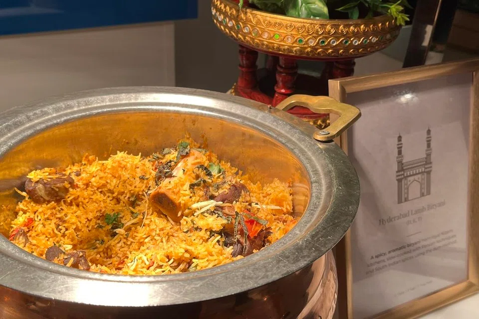 Hyderabadi Lamb Biryani at The Great Indian Biryani Festival 2026.