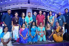 The cultural evening was graced by Guest-of-Honour Mr Dinesh Vasu Dash (red shirt), Minister of State, Ministry of Culture, Community and Youth & Ministry of Manpower