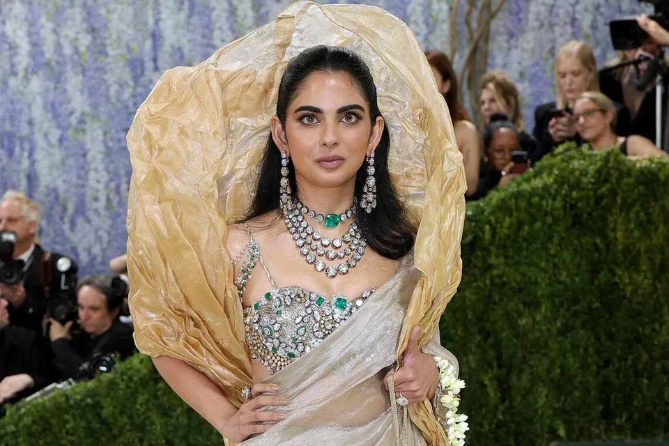 Isha Ambani at the Met Gala.