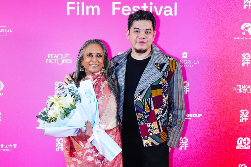 Cinema Honorary Award recipient Deepa Mehta (right) and Thong Kay Wee (SGIFF Programme Director) at the festival’s Silver Screen Awards.