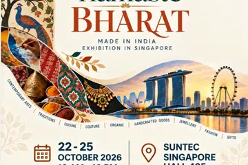 Namaste Bharat 2026 will return to Suntec Singapore from Oct 22 to 25.