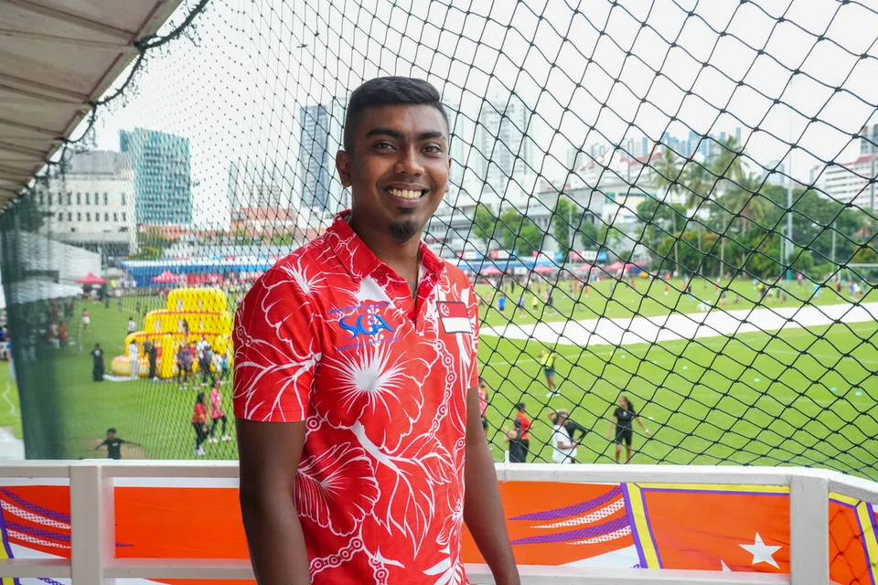 Singapore Indian Association member, 28-year-old Karthigesan.