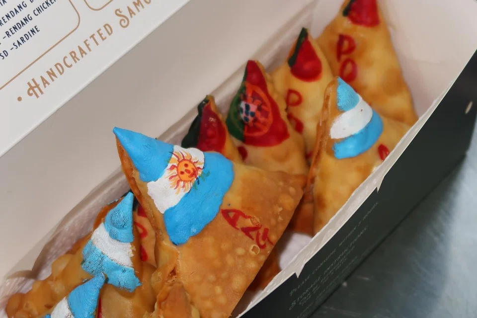 House of Samosas’ Match Day Munchies Box for the World Cup.