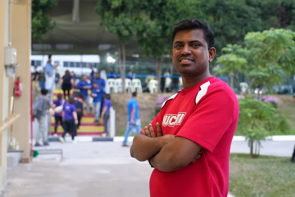Selvaganapathi Chellakkannu, 34, a food processing worker.