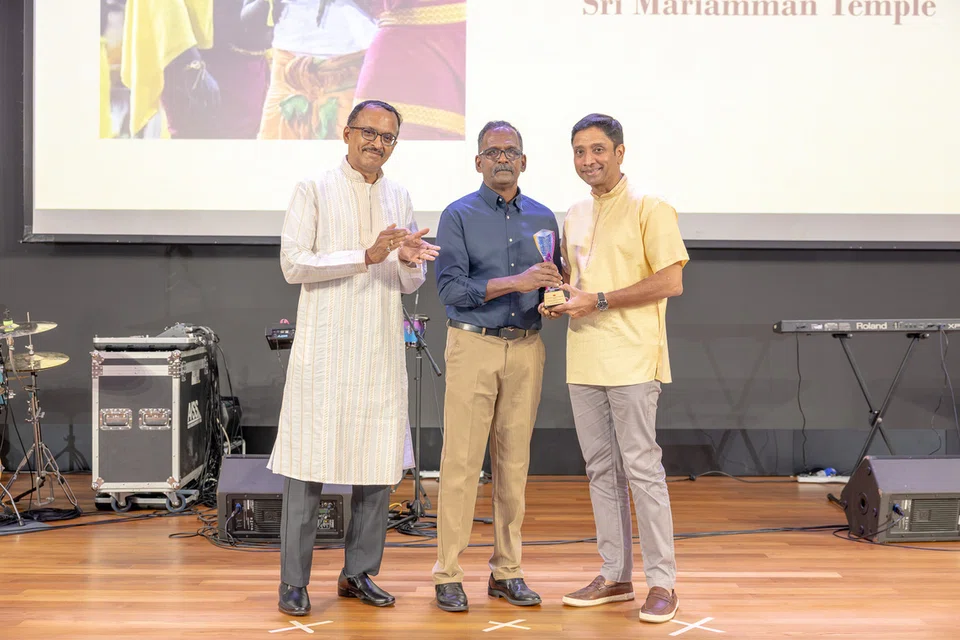 Mr R. Thanasegaran has been a SMT volunteer for over 40 years and received the 2026 Excellence Award at the HEB Awards Ceremony.