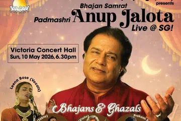 The concert, to be held at 6.30pm, will feature a curated selection of bhajans and ghazals.