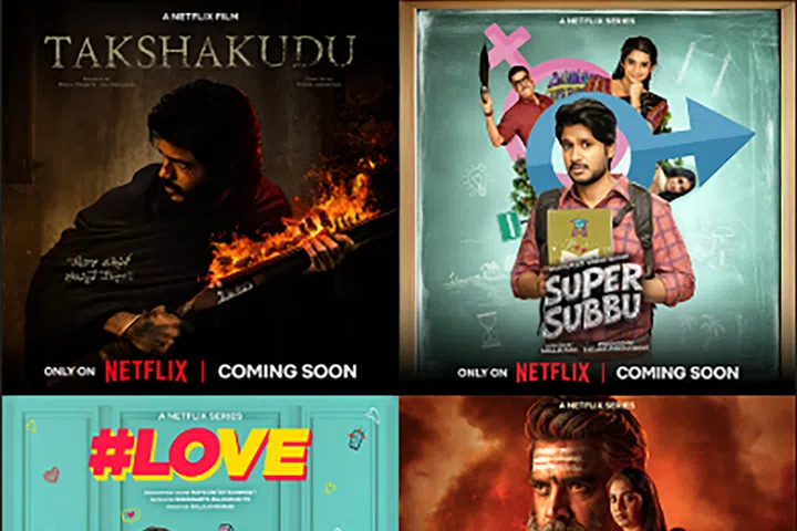 Netflix’s new Tamil and Telugu original films and series span thrillers, comedies, dramas, and romances.