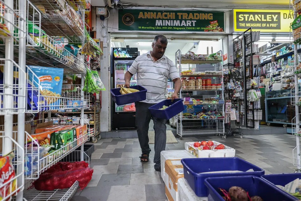 Mr Ananth Krishnan, who opened Annachi Minimart in Marsiling six months ago.