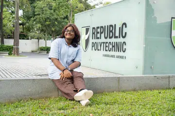 Republic Polytechnic student Manisha Saravanan.