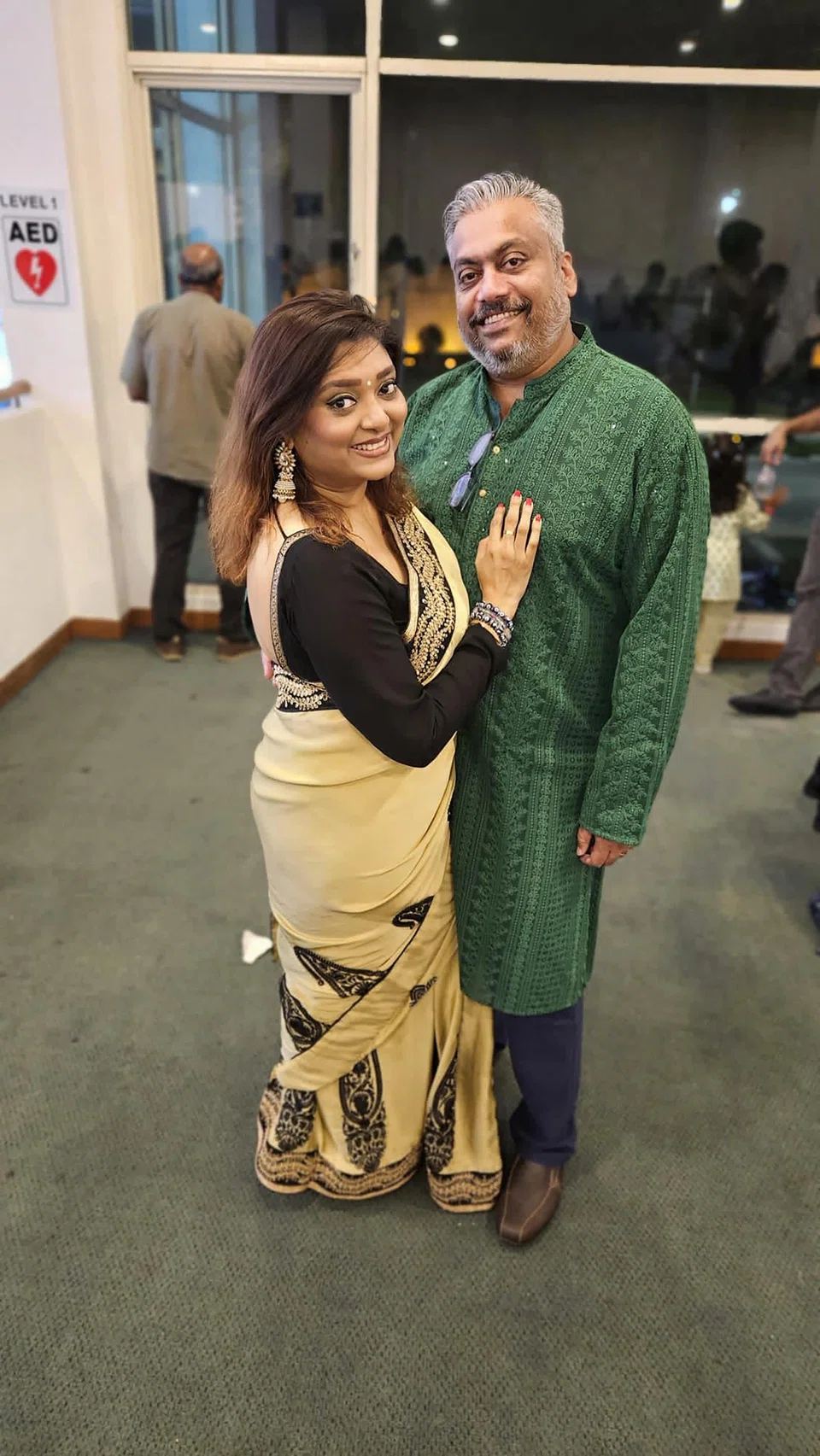 Mr Chandhru Palmanavan and Mrs Shamini Chandhru.