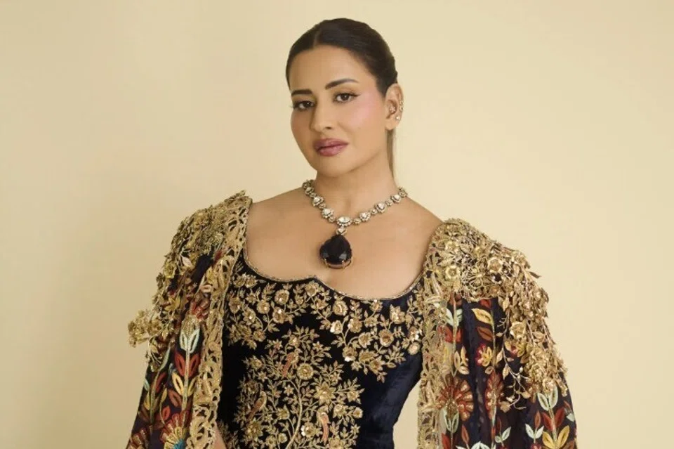 Sudha Reddy in Manish Malhotra.