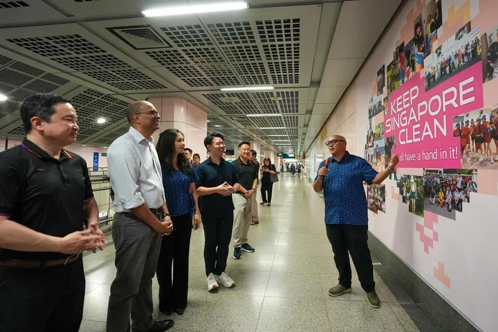 The Public Hygiene Council (PHC), SBS Transit (SBST) and Speco will formalise a tripartite Memorandum of Understanding to raise public hygiene and cleanliness standards at (NE7/DT12) Little India & (DT17) Downtown MRT Stations.