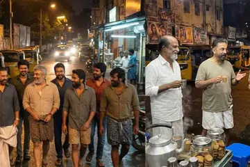 AI-generated images of Tamil Superstars