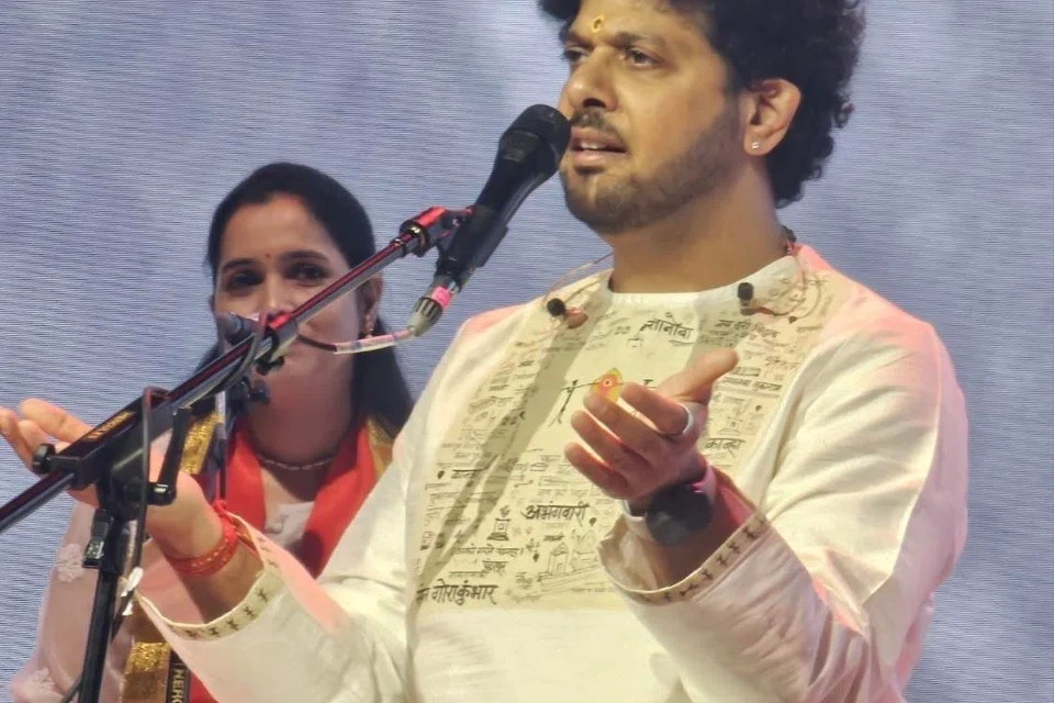 Vocalist Mahesh Kale mesmerised the crowd during his much-awaited Singapore debut concert Abhangwari.
