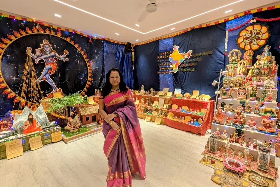 Mrs Sujatha Krishnan’s passion for preserving Indian traditions has turned a family celebration into a cultural attraction.