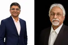 The contest for the new Singapore Indian Chamber of Commerce and Industry (SICCI) leadership team pits Team Raj, led by current SICCI Vice-Chairman and Jothi Holdings Group owner Rajakumar Chandra (left), against the Forward Leadership Alliance (FLA), headed by businessman Dato’ T. Mogan, chairman of Dragnet Smartech.