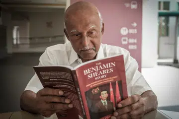 Former journalist K.C. Vijayan spent three years researching and writing The Benjamin Sheares Story.