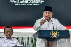 Indonesian President Prabowo had earlier likened the country’s natural resources to blood, warning that a body could not survive if it continued to lose blood.