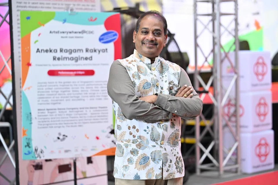 Artistic Director of Apsaras Dance Company, Mr Aravinth Kumarasamy.
